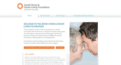 Desktop Screenshot of jhslf.org